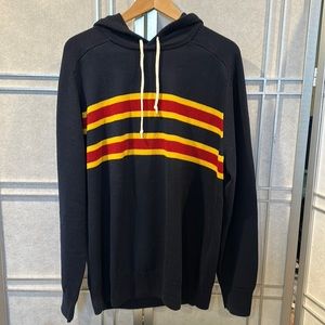 Brooks Brothers merino wool hooded sweater.